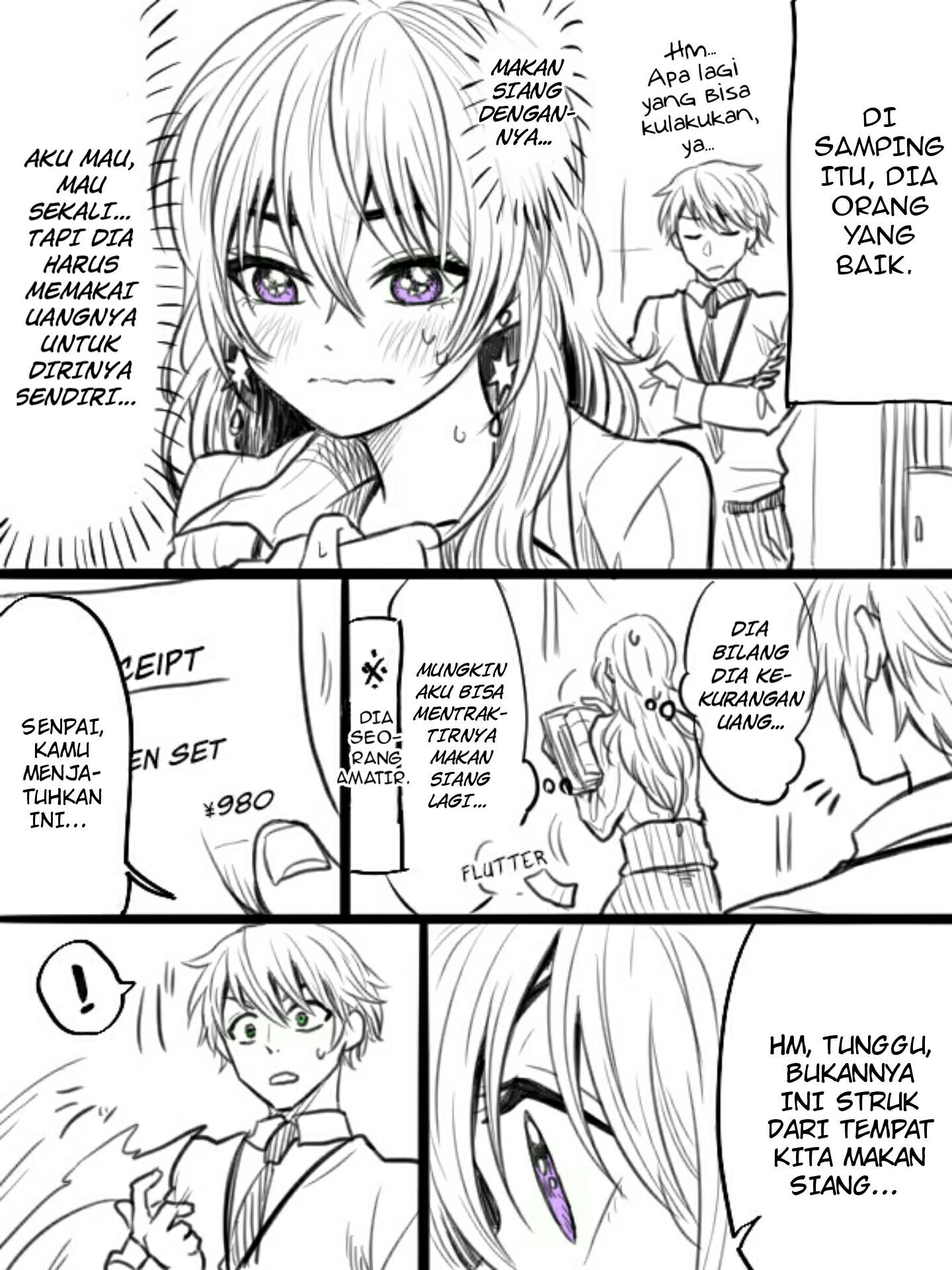Awkward Senpai Chapter 02 Gambar 3